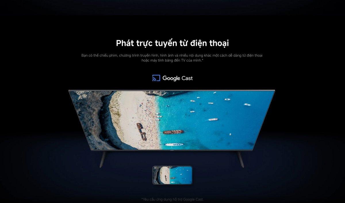 Tivi Xiaomi A 43 Inch - 2026 Bản Quốc Tế - FHD/60Hz - 1GB/8GB
