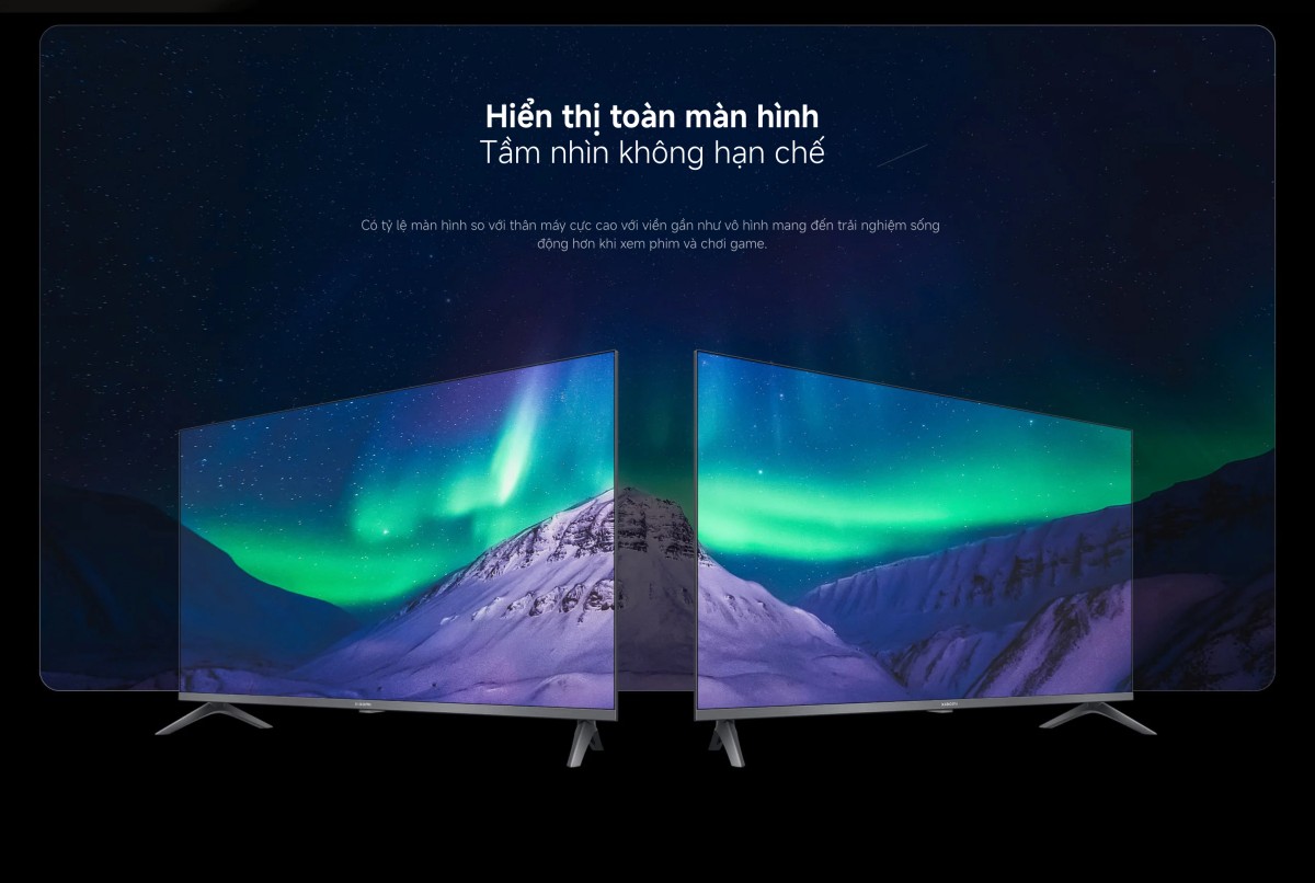 Tivi Xiaomi A Pro 32 Inch - 2026 Bản Quốc Tế - QLED 4K/60Hz - 2GB/8GB