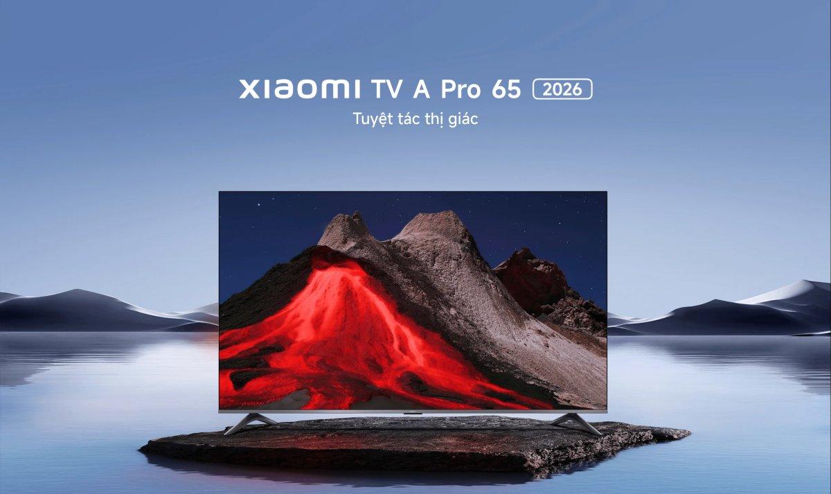 Tivi Xiaomi A Pro 65 Inch - 2026 Bản Quốc Tế - QLED 4K/60Hz - 2GB/8GB
