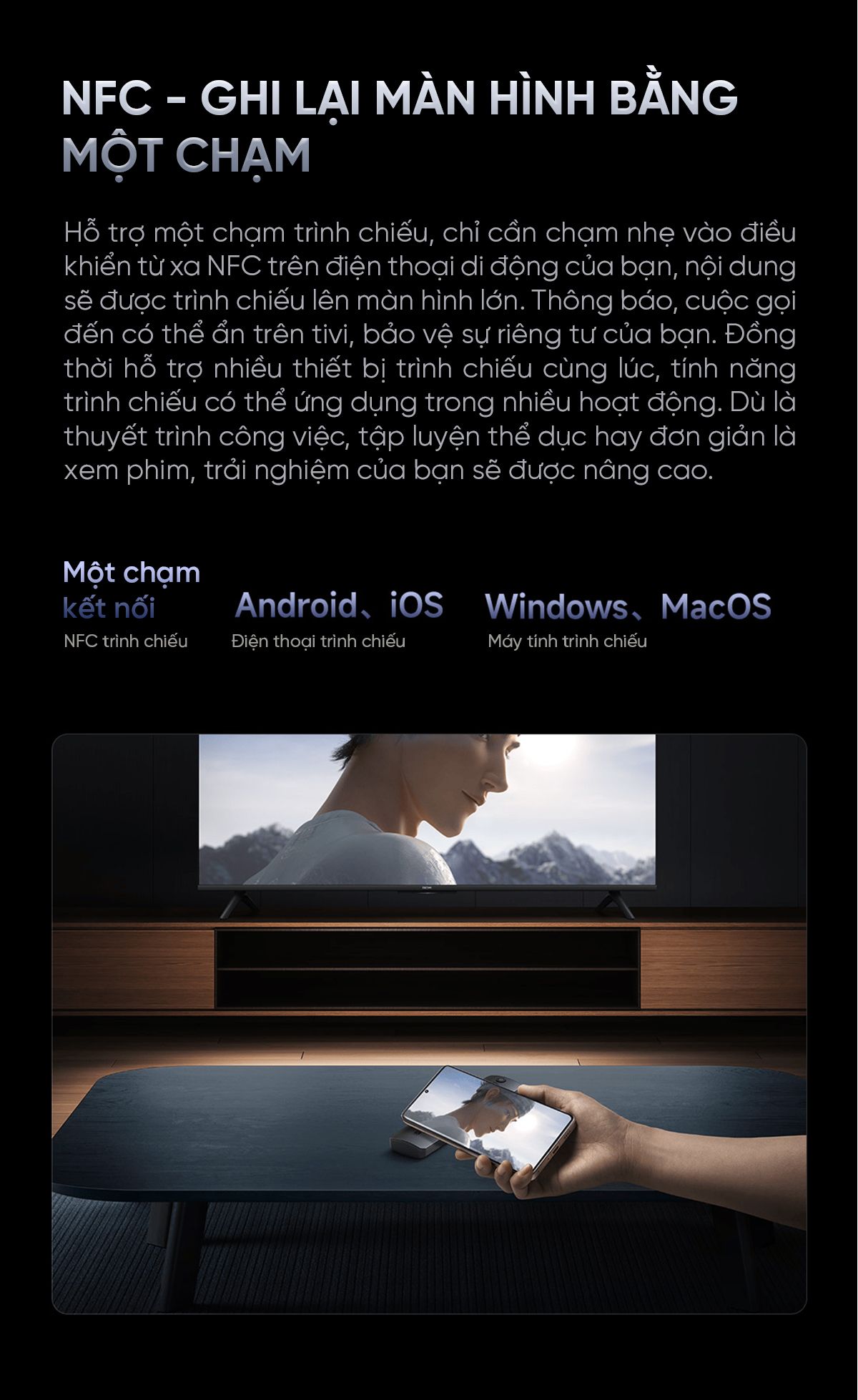 Tivi Xiaomi Redmi A Pro 55 Inch 2025 - 4K/120Hz - 3GB/64GB