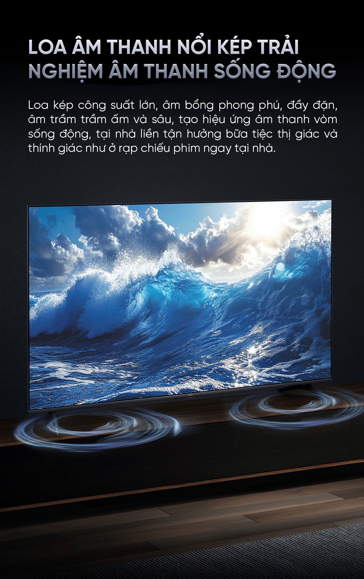 Tivi Xiaomi Redmi A Pro 65 Inch 2025 - 4K/120Hz - 3GB/64GB