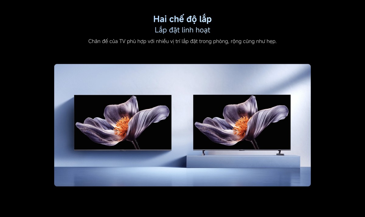 Tivi Xiaomi S Pro Mini LED 55 Inch 2026 - Bản Quốc Tế - 4K/144Hz - 3GB/32GB