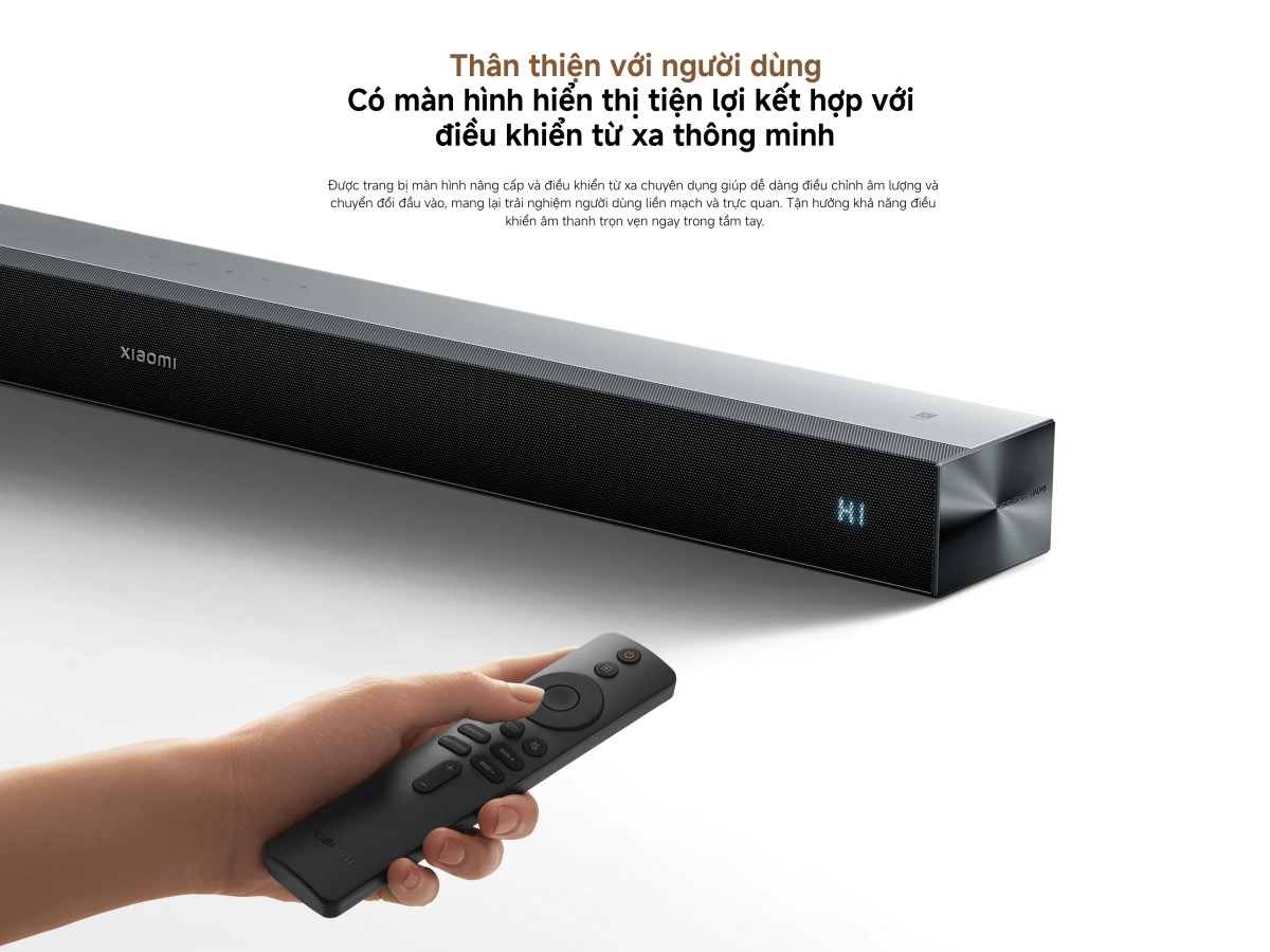Xiaomi Soundbar Pro 2.0 ch - Bluetooth 5.3 - Công suất 84W