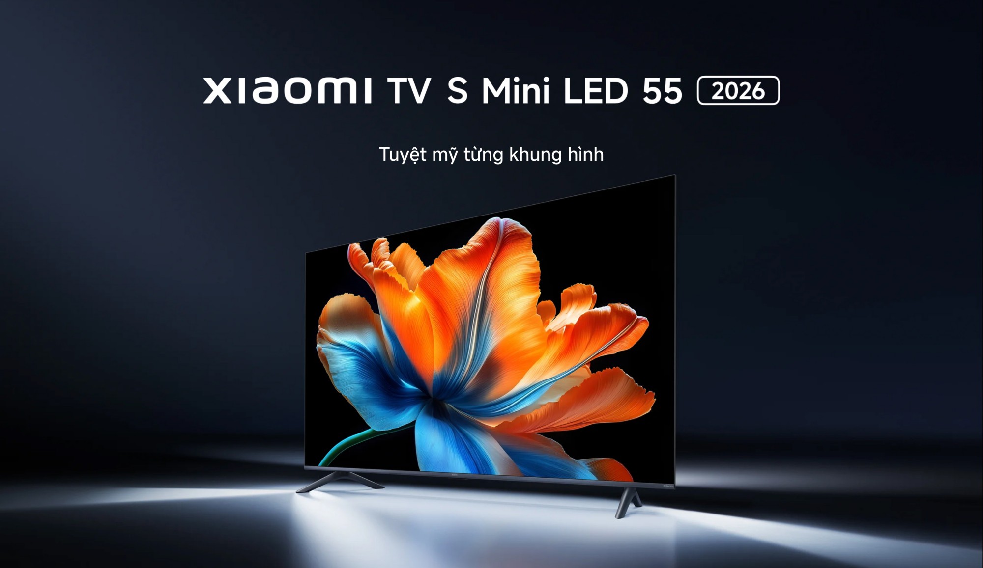 Xiaomi TV S Mini LED 55 2026 | 55 Inch – QD-Mini LED – 4K/60Hz – 2GB/32GB