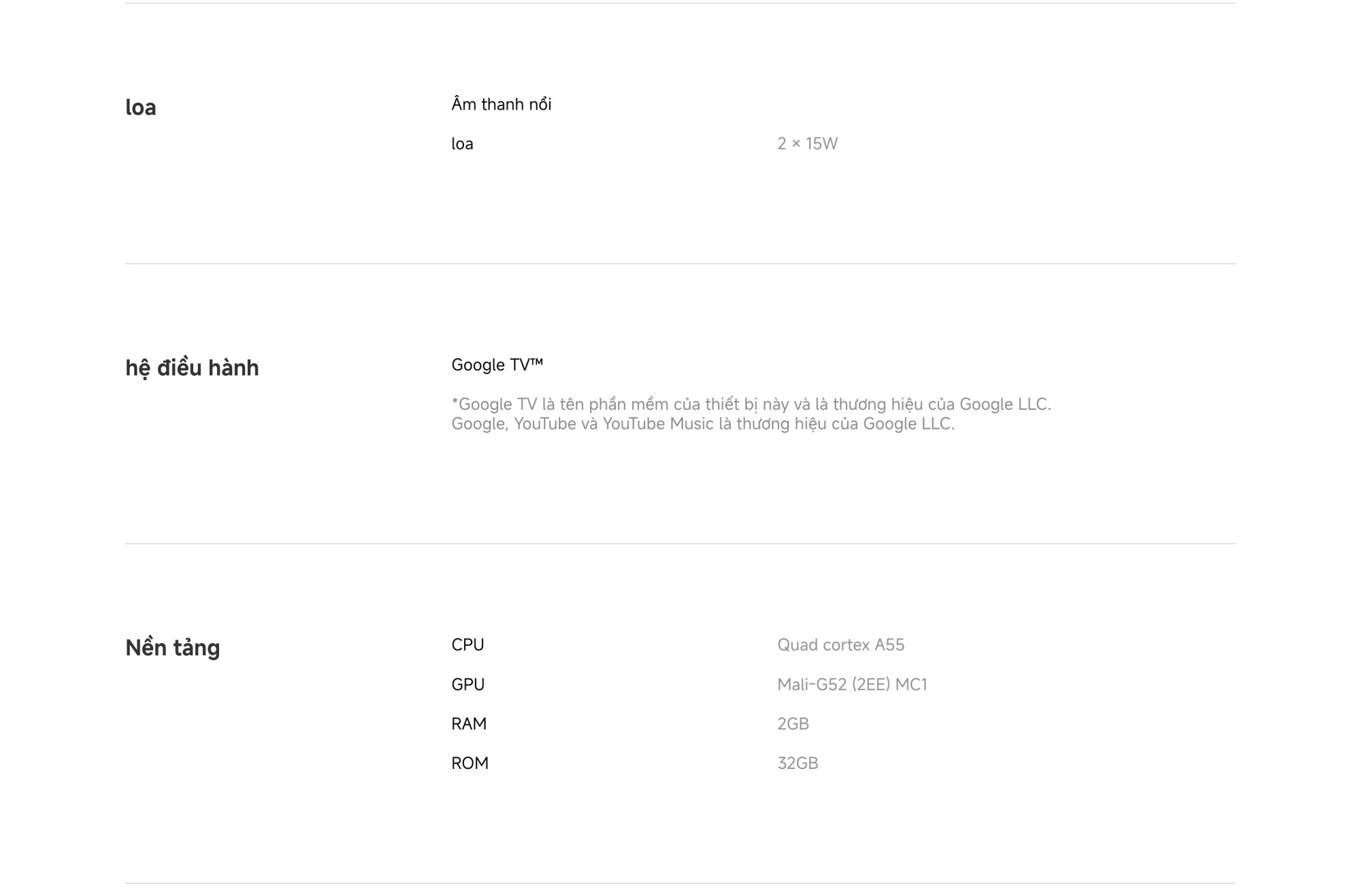 Xiaomi TV S Mini LED 65 2026 | 65 Inch – QD-Mini LED – 4K/60Hz – 2GB/32GB
