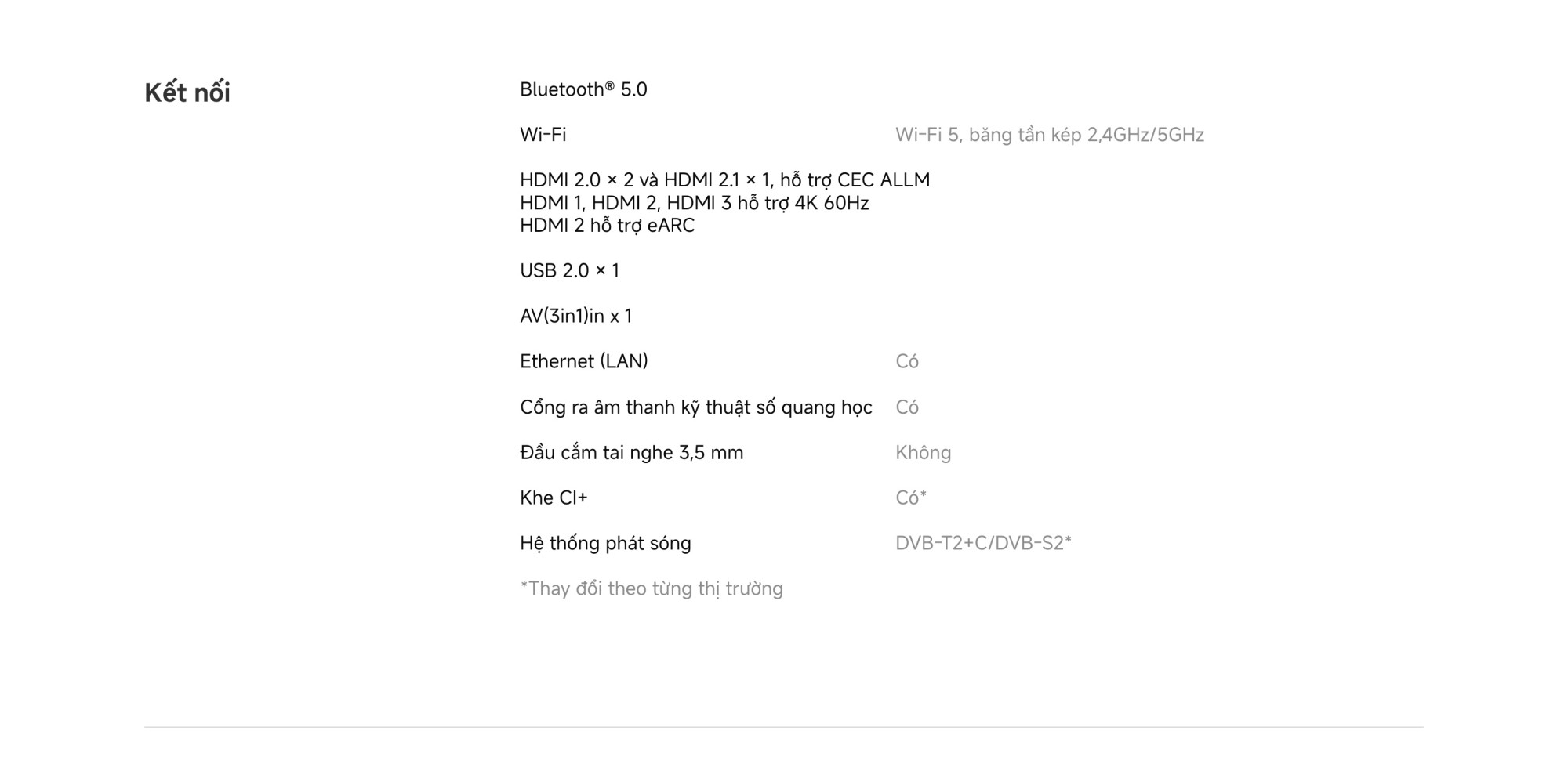 Xiaomi TV S Mini LED 75 2026 | 75 Inch – QD-Mini LED – 4K/60Hz – 2GB/32GB