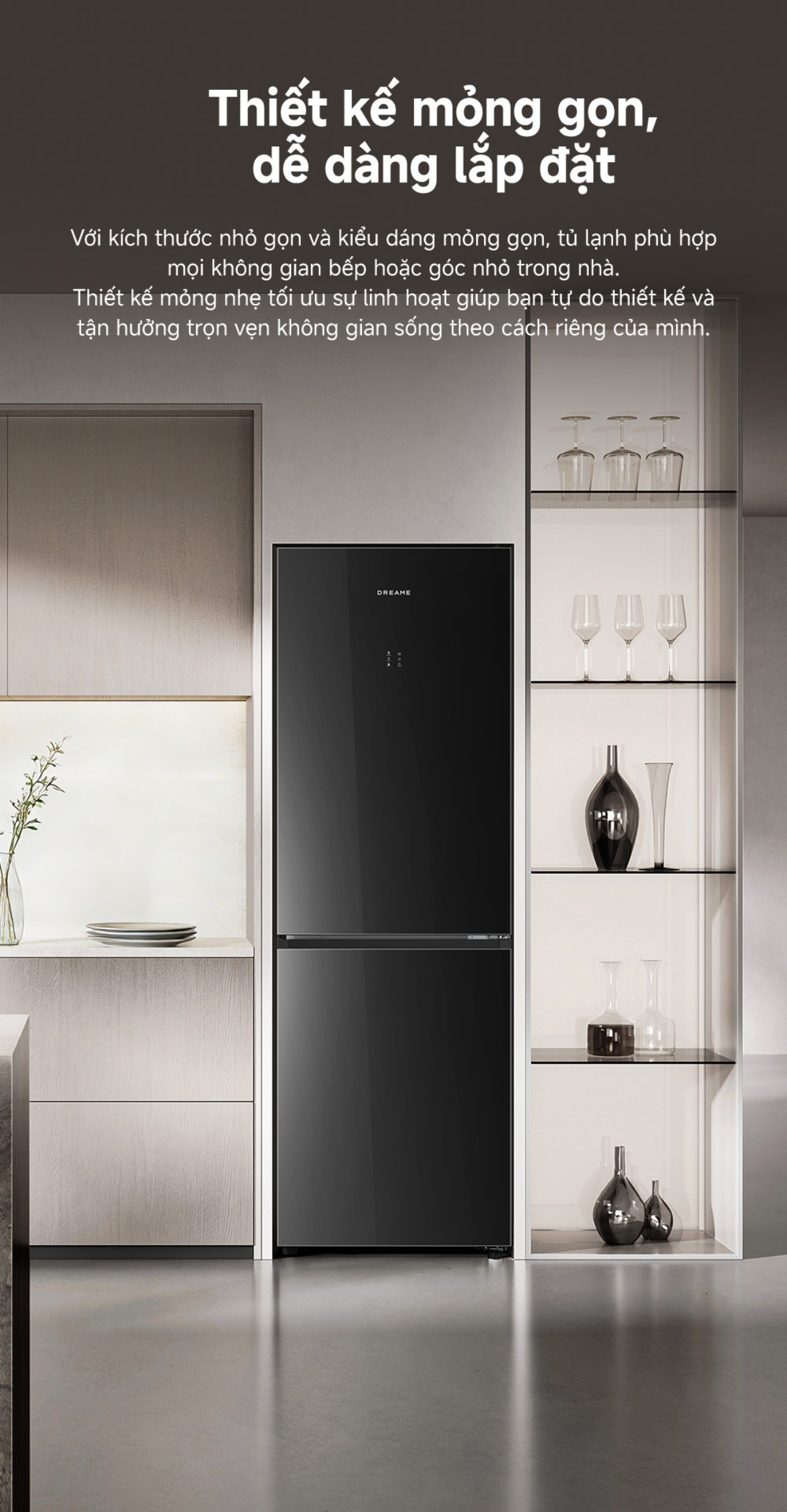 Tủ lạnh Dreame Mega Pro 409L