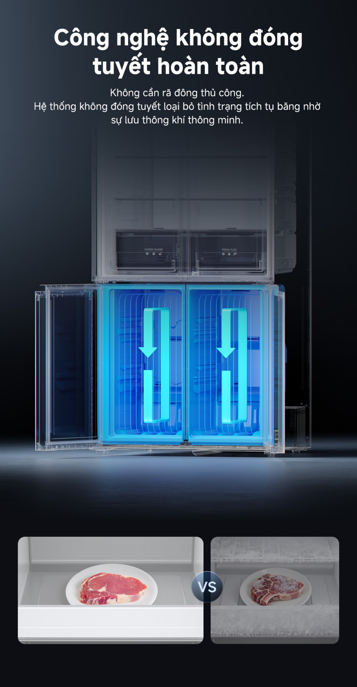Tủ lạnh Dreame C-Fresh 600L