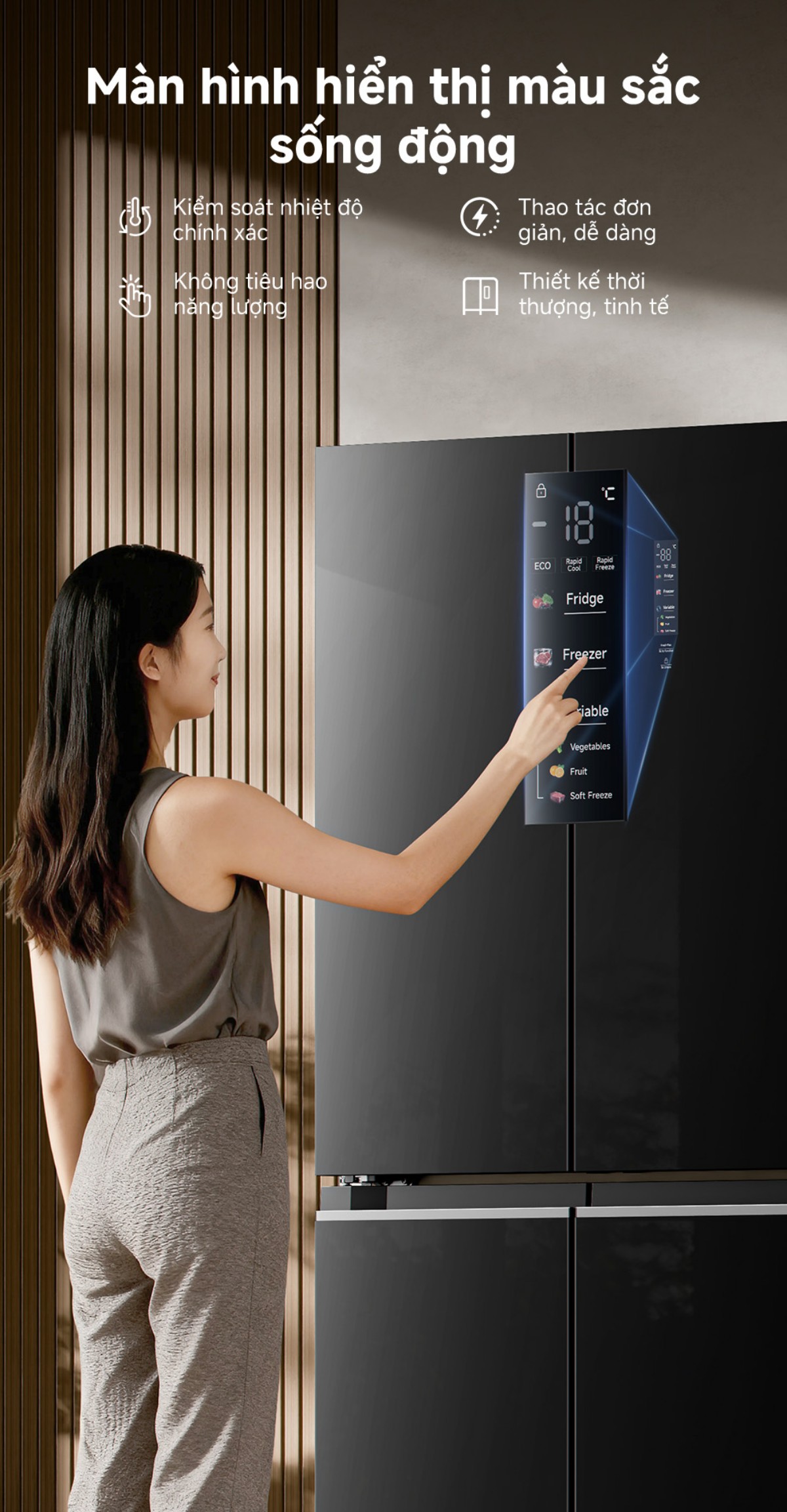 Tủ lạnh Dreame C-Fresh 600L