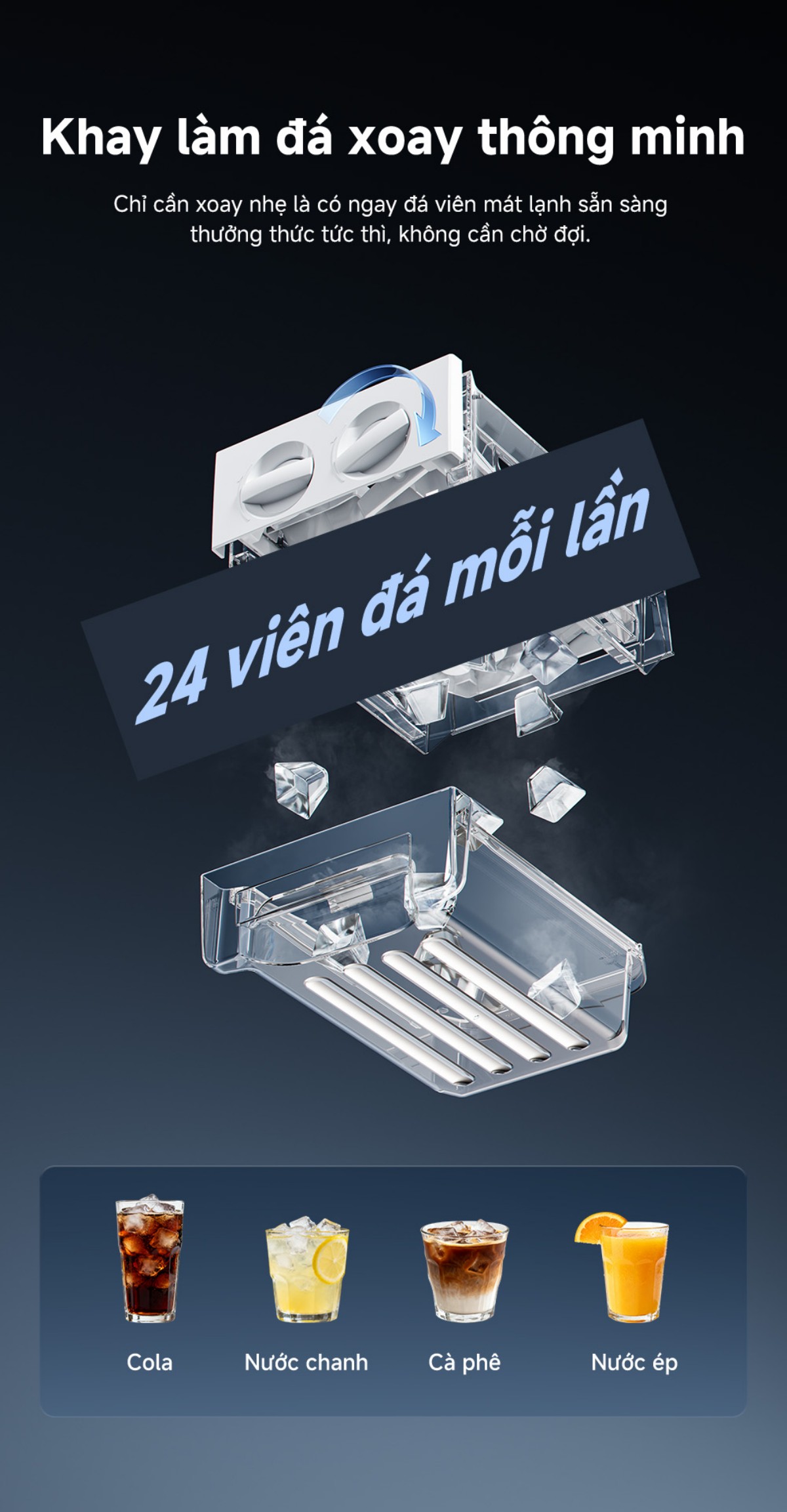Tủ lạnh Dreame C-Fresh 600L