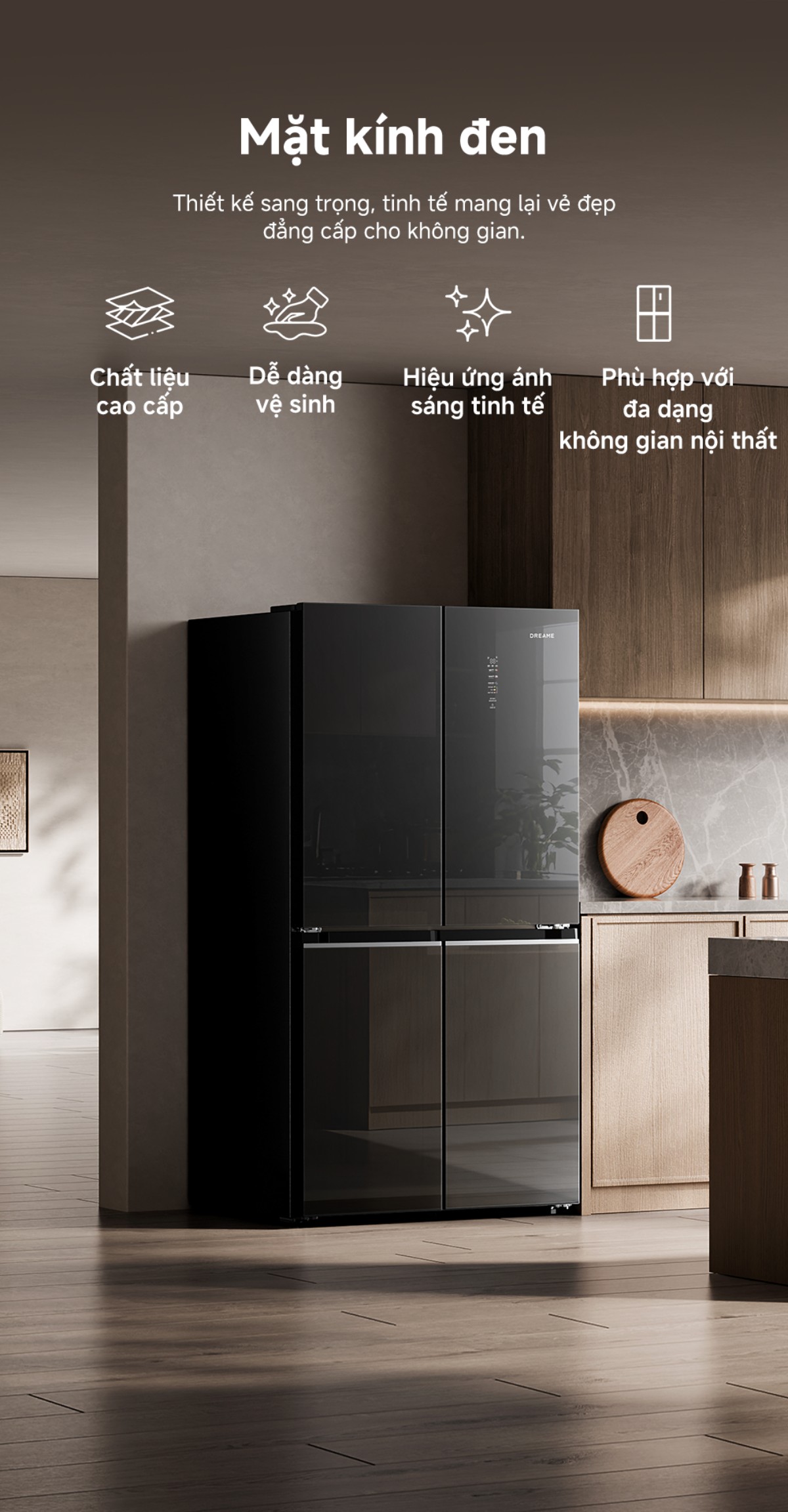 Tủ lạnh Dreame C-Fresh 600L