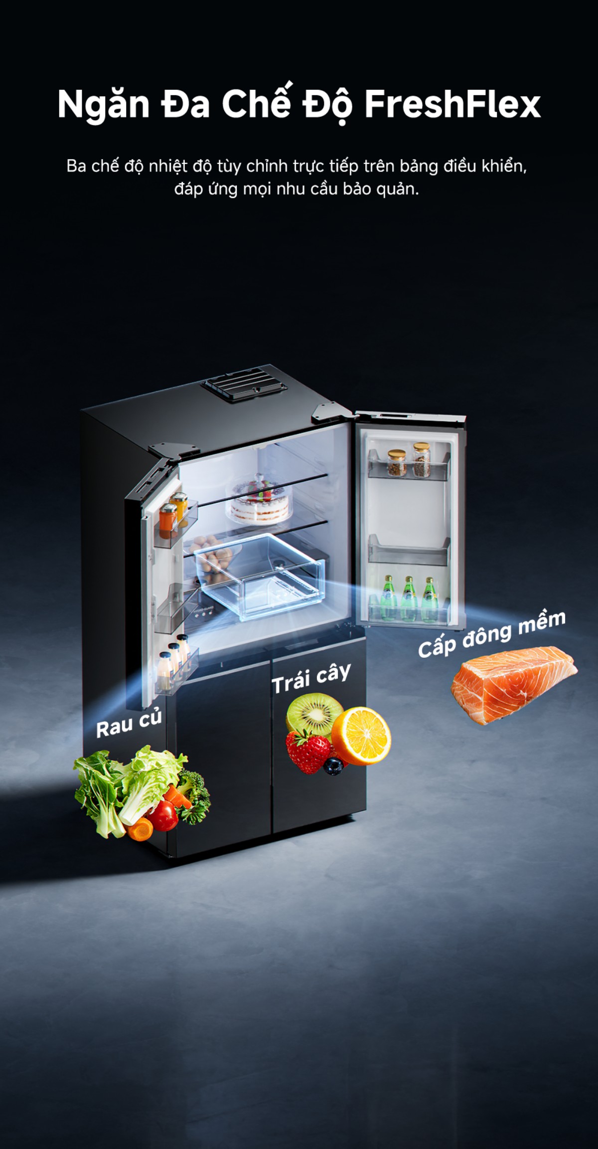 Tủ lạnh Dreame C-Fresh 600L