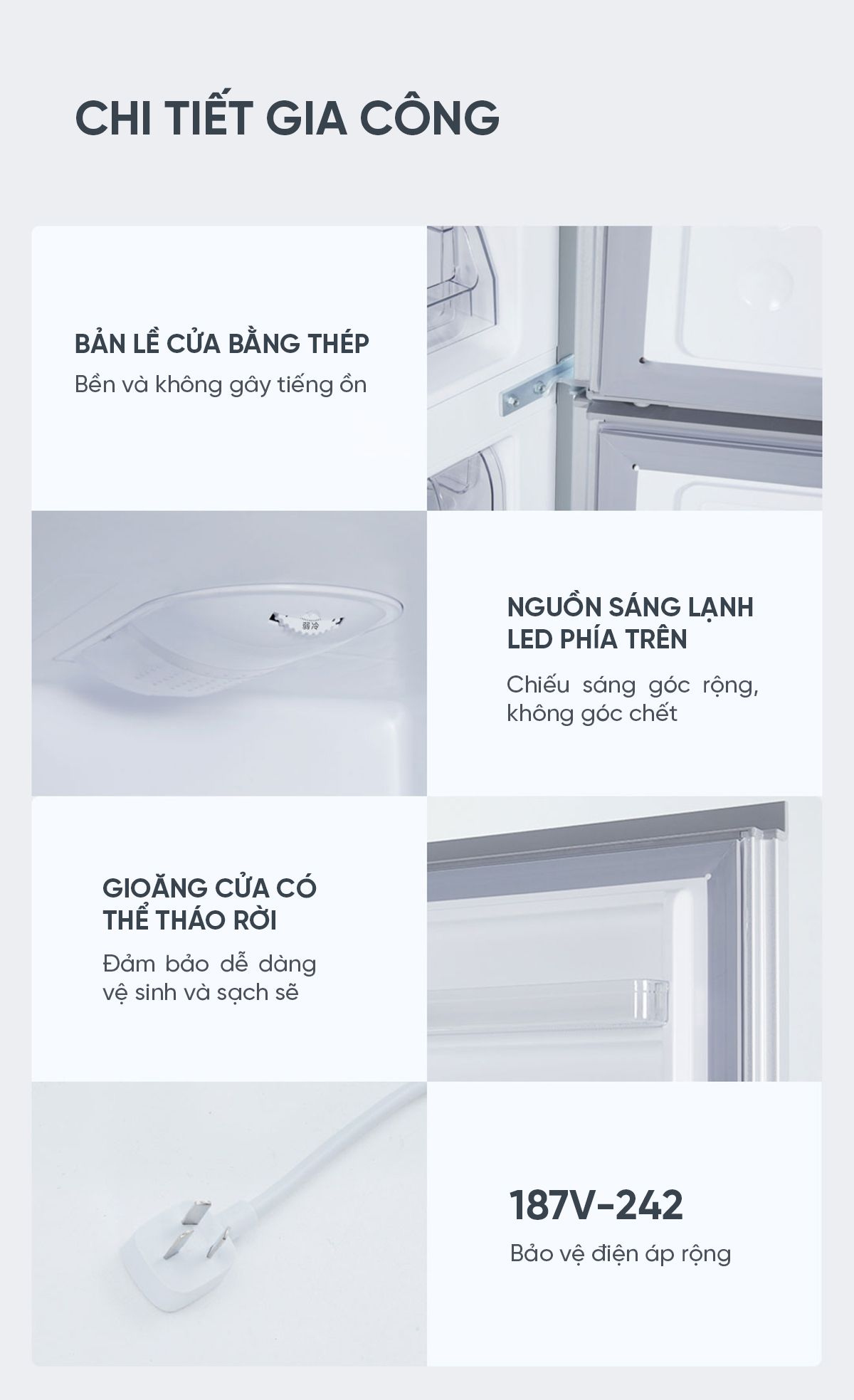 Tủ lạnh 3 cánh Xiaomi Mijia 221L thiết kế độc đáo, có ngăn đông mềm