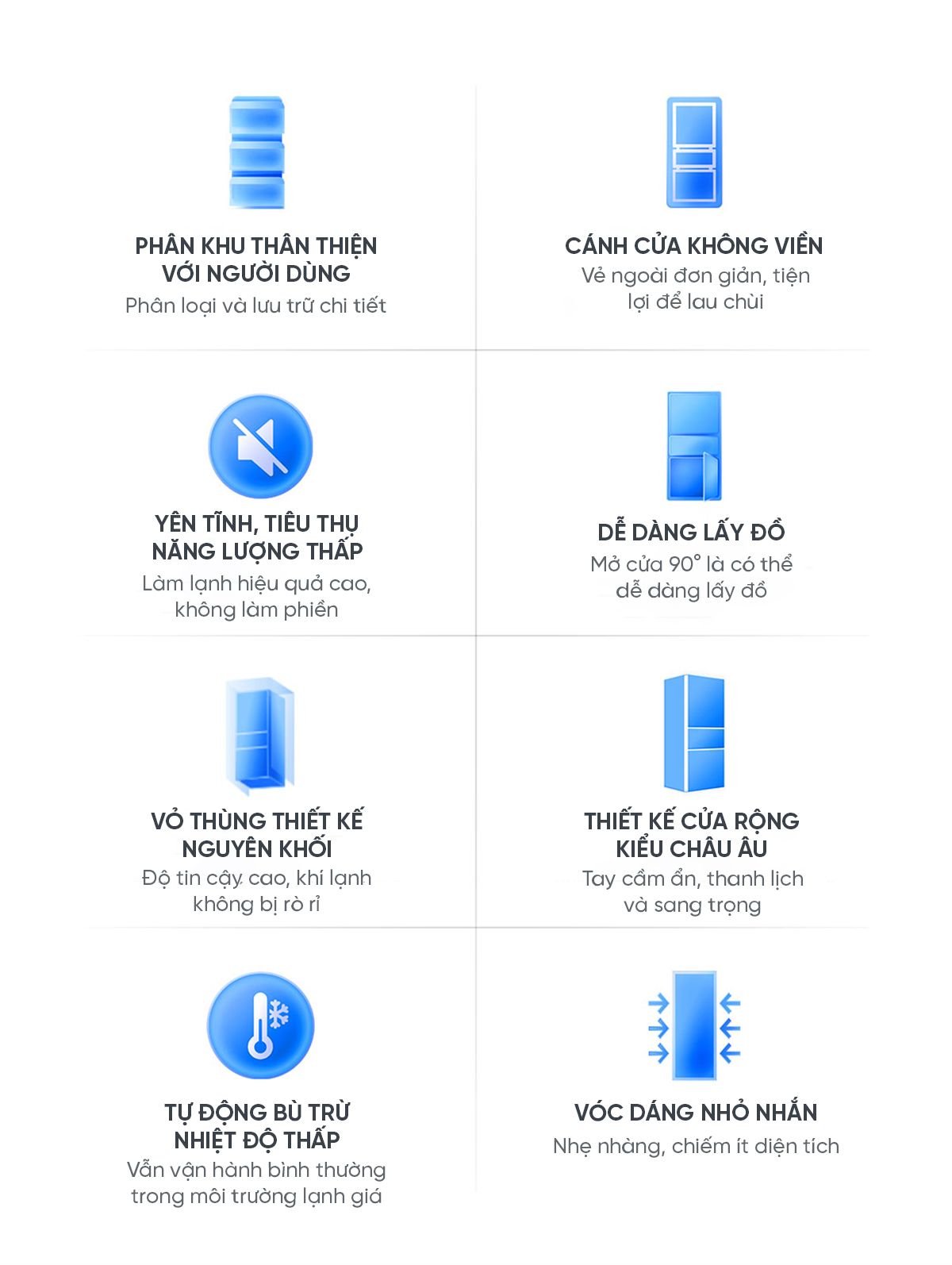 Tủ lạnh 3 cánh Xiaomi Mijia 221L thiết kế độc đáo, có ngăn đông mềm