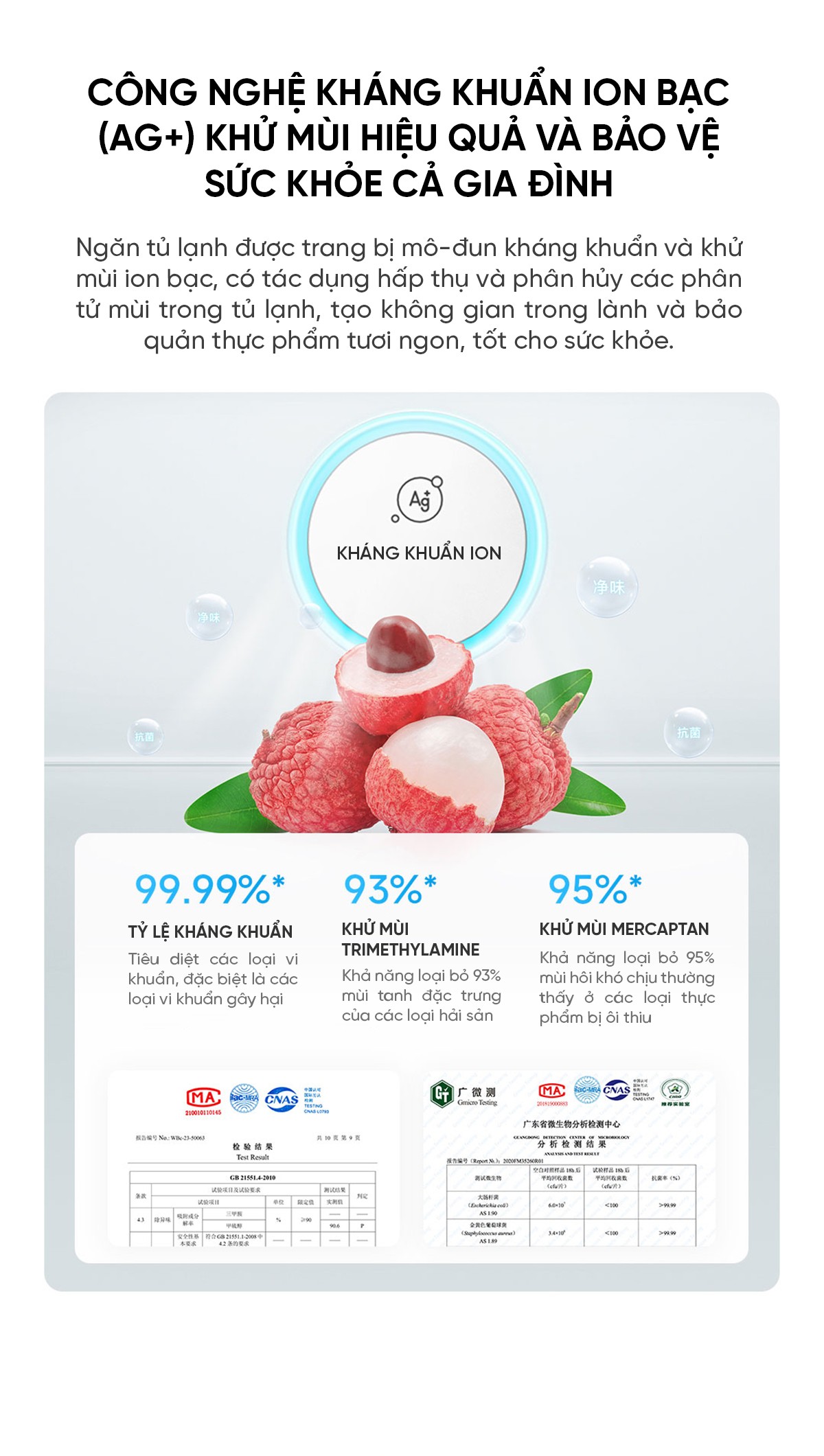 Tủ lạnh siêu mỏng Xiaomi Mijia 518L thiết kế âm tường có ngăn đông mềm