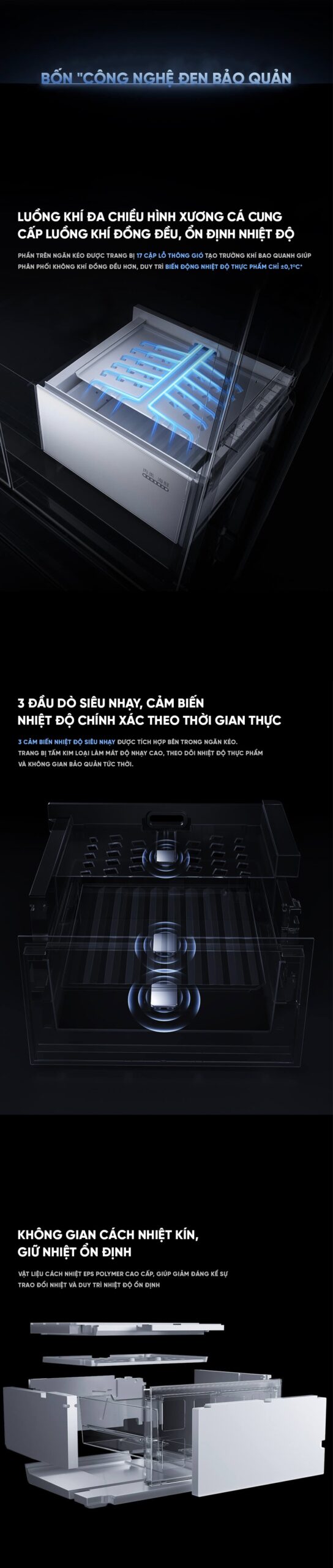 Tủ lạnh Xiaomi Mijia 560L 2026, kiểu Pháp, làm đá tự động